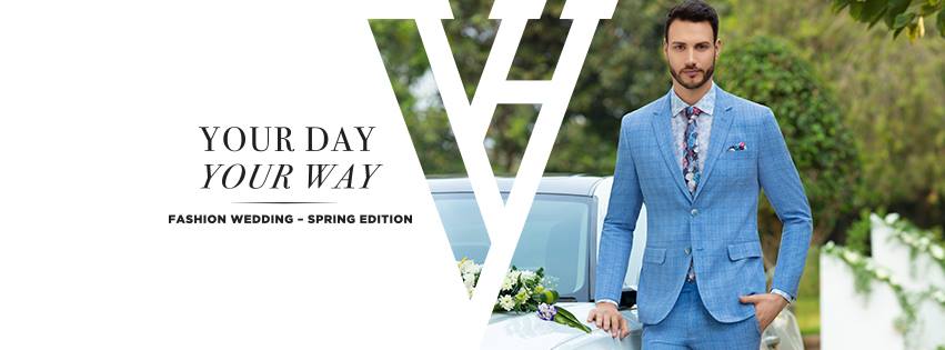 van heusen wedding suits